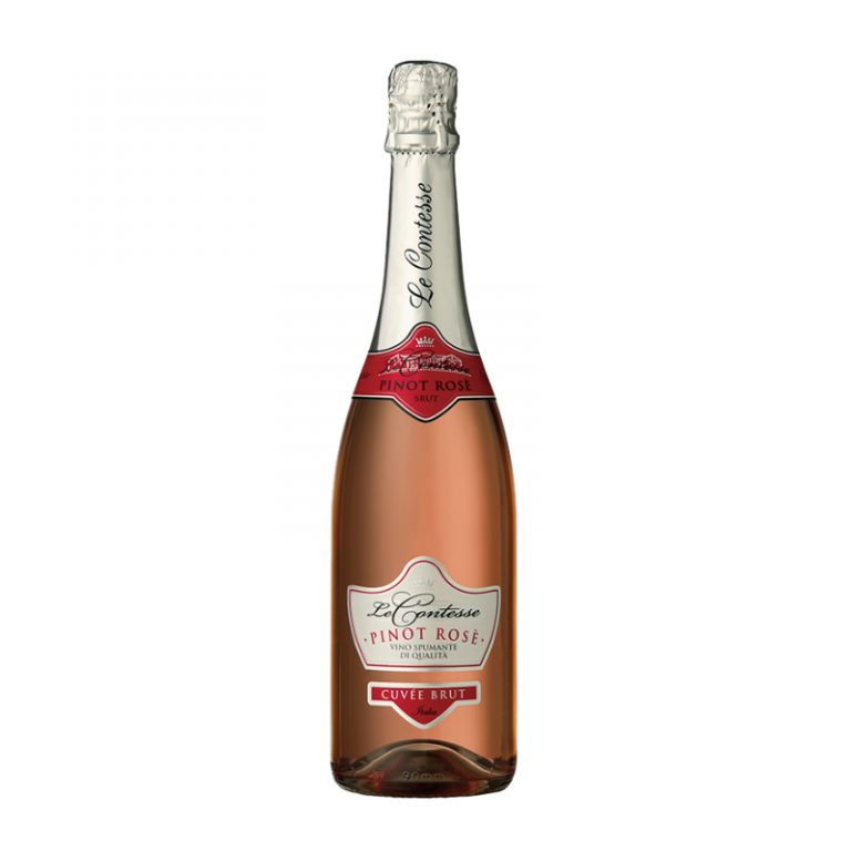 Просекко Pinot Rose. Le Contesse Prosecco Brut. Спуманте Пино Розе брют 0,75 (le Contesse-Ле Контессе) роз.брют "новый дизайн". Каватина Пино Розе.